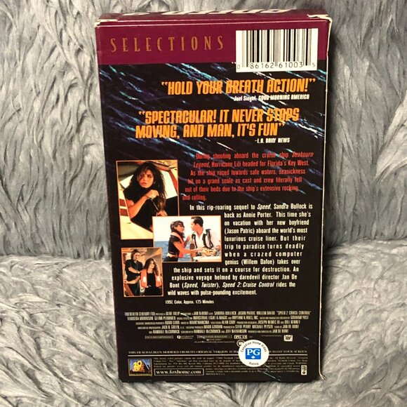 SPEED 1 & 2 (1994 & 1997) Keanu Reeves, Sandra Bullock - Picture 6 of 7